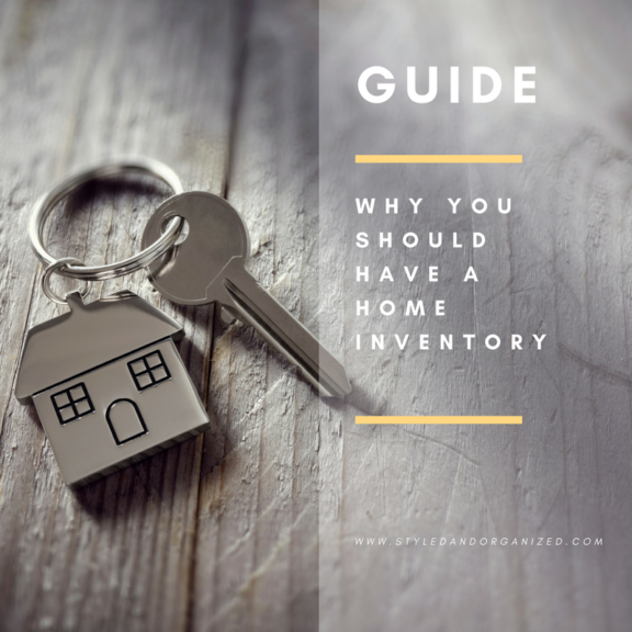 SOHomeInventoryGuide Styled & Organized
