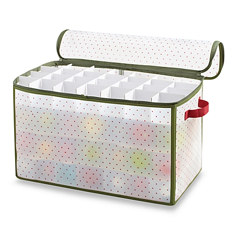 Real Simple® Holiday 112-Count Ornament Storage Box from Bed Bath & Beyond